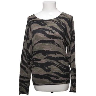 Strickpullover (Grün, Schwarz, Beige) von Zadig & Voltaire Kaschmir