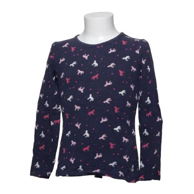 Långärmad t-shirt (Blå, Rosa, Vit) från Kids Bomull, Elastan