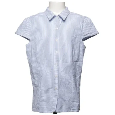 Chemise à manches courtes (Bleu, Blanc) de Brandy Melville Coton, Élasthane
