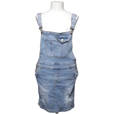 Tuinjurk (Blauw) van Vs. Miss Katoen, Elastaan, Polyester