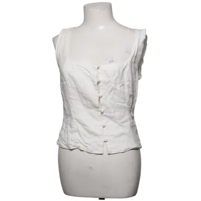 Vest (White) from Princess Polly Linen, Viscose