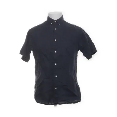 Korte mouwen shirt (Blauw) van Bruun & Stengade Linnen