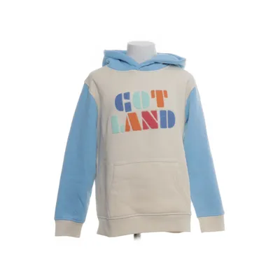 Huvtröja (Vit, Flerfärgad) från Gotland