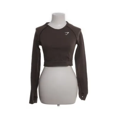 Träningstopp (Brun) från Gymshark Elastan, Nylon