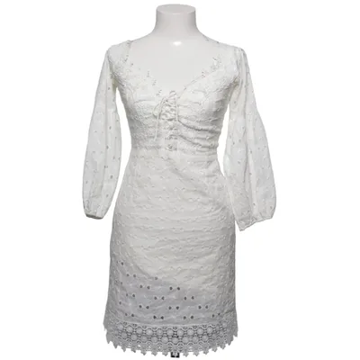 Dress (White) from Miss Miss Cotton, Polyester
