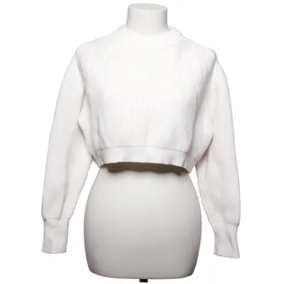 Sweater (White) from Zara Polyamide, Polyester, Viscose