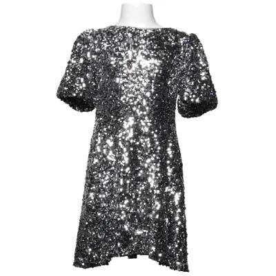 Cocktailjurk (Zilver, Zwart) van Zara Elastaan, Viscose