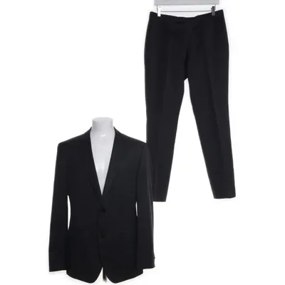 Kostym (Svart, Grå) från Hugo Boss Ull
