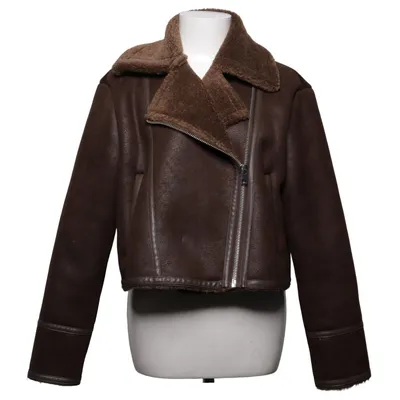 Shearling Jacke (Braun) von Zara Polyester