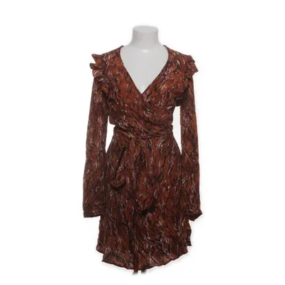 Robe portefeuille (Marron, Multicolore) de Les Petites