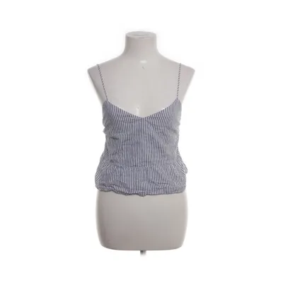Crop top (Blå, Vit) från Subdued Bomull, Linne