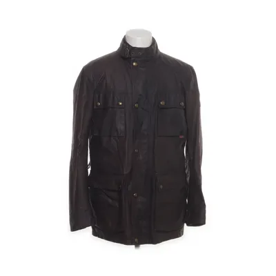 Oilskin coat (Brown) from Belstaff Polyester, Cotton