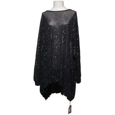 Tuniek (Zwart) van Shein Curve Elastaan, Metallvezel, Polyamide