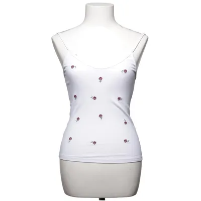 Tank Top (White, Multicolored) from Review