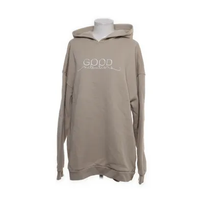 Huvtröja (Beige) från Anika Teller x NA-KD Bomull, Polyester