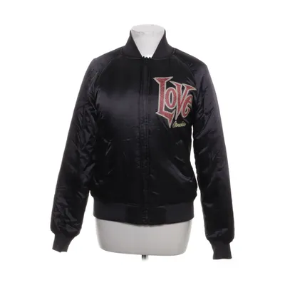 Bomber jacket (Black) from Love Moschino Elastane, Polyester