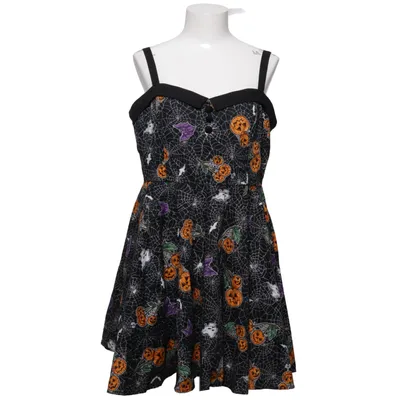 Robe (Noir, Multicolore) de Hell Bunny