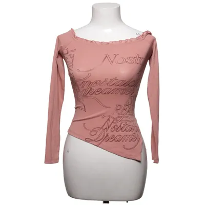 Top (Pink) fra Bershka Elastan, Polyester, Viscose