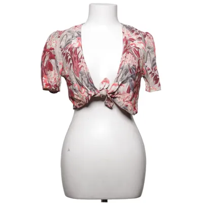 Wrap top (Pink, Red, Multicolored) from Zara Accessories Viscose