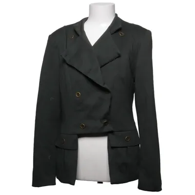 Blazer (Gray, Green) from Lia Mae Cotton, Elastane, Modal