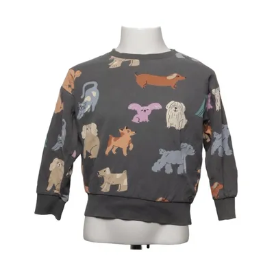 Sweatshirt (Gray, Multicolored) from Lindex Kids Cotton, Elastane