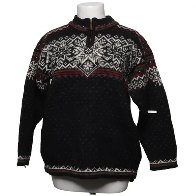 Norwegerpullover (Schwarz, Weiß, Rot) von Dale of Norway Wolle