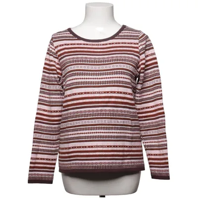 Sweater (Brun, Pink, Hvid) fra Skovhuus Akryl, Bomuld