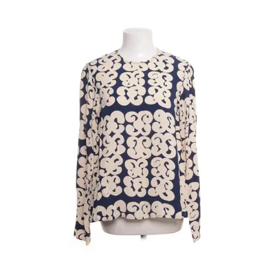 Blouse (Beige, Blauw) van Marimekko Viscose