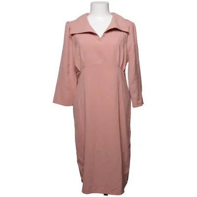 Dress (Pink) from Collectif Cotton, Elastane, Polyester