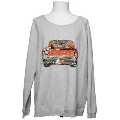 Sweatshirt (Grå) fra Margittes Bomuld, Elastan, Polyester