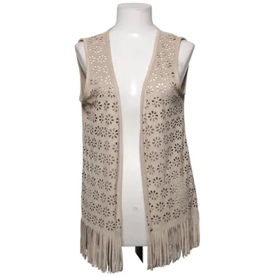 Väst (Beige) från Christa Probst Elastan, Polyester