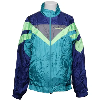 Veste de sport (Turquoise, Violet, Jaune) de Adidas Coton, Polyamide, Polyester
