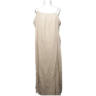 Kjole (Beige) fra Divided by H&M Bomuld, Elastan