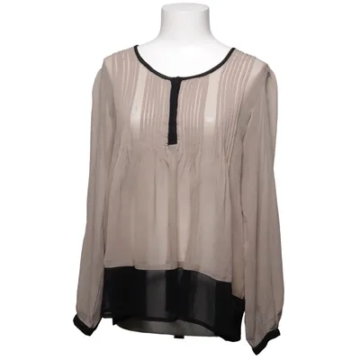 Blouse (Beige, Noir) de CCDK Polyester