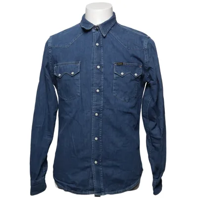Chemise en jean (Bleu) de Lee Coton
