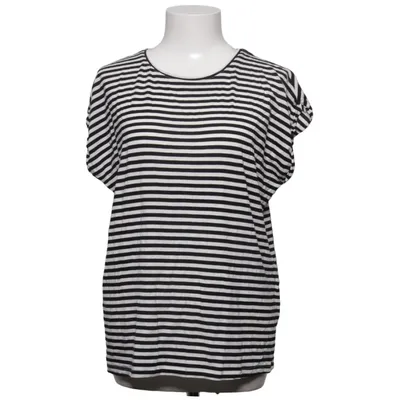 Långärmad t-shirt (Svart, Vit) från Aware by Vero Moda Elastan, Tencel