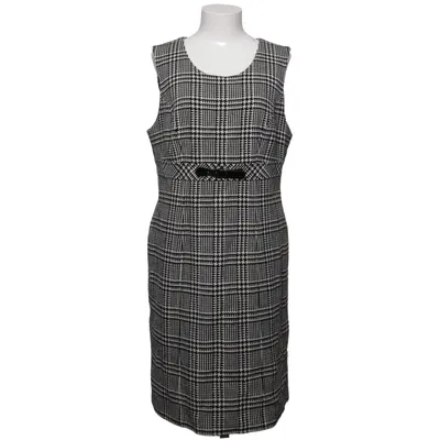 Dress (Black, White) from Andiata Polyamide, Polyester, Wool