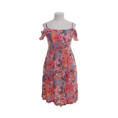Kjole (Flerfarvet, Orange, Pink) fra Y.F.K Viscose