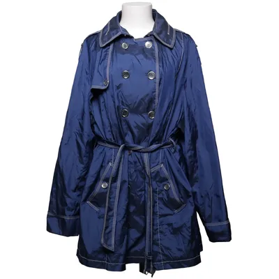 Trench-coat (Bleu) de Concept K Polyamide, Polyester