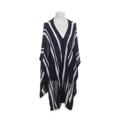 Vest (Blue, White) from Jean Pascale Acrylic, Viscose