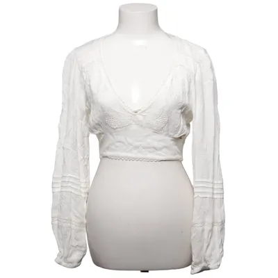 Blouse (Blanc) de Pull & Bear Viscose