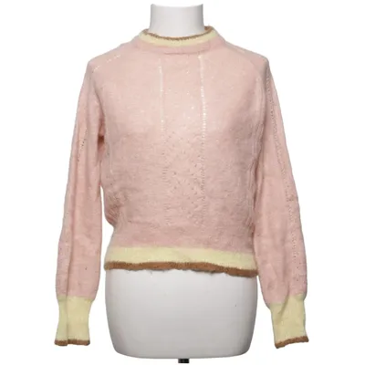 Pull-over (Rose, Jaune, Marron) de Beck Söndergaard Acrylique, Mohair, Polyamide, Laine
