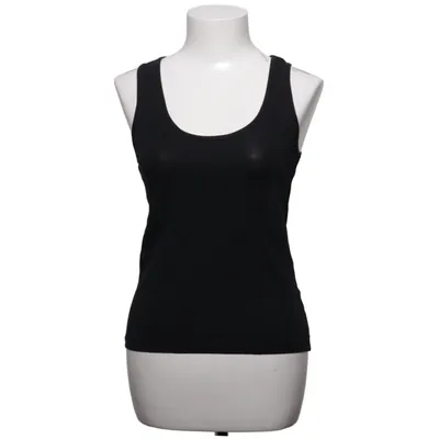 Tanktop (Zwart) van Blind Date Katoen, Elastaan