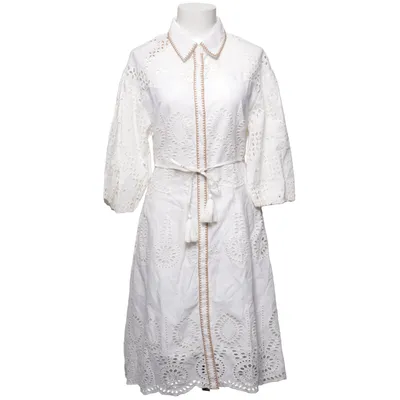 Shirt dress (White) from Fuego Woman Cotton