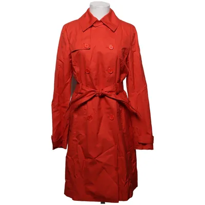Trenchcoat (Rød) fra Montego Acetat, Bomuld