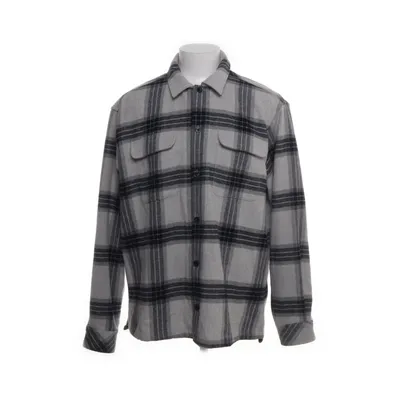 Overshirt (Grijs, Meerkleurig) van Samsøe & Samsøe Acryl, Polyester, Wol