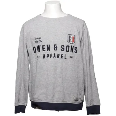 Sweatshirt (Grijs, Blauw) van Owen & Sons Katoen, Viscose