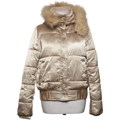 Winterjacke (Beige) von Divided by H&M Acryl, Polyamid, Polyester