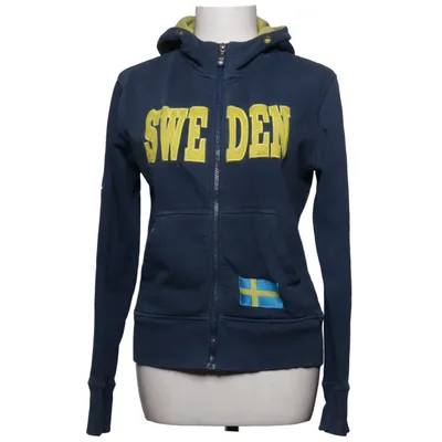 Hoodie (Blue, Yellow) from Svenska Ridsports Förbundet Cotton, Polyester