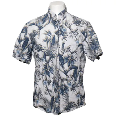 Korte mouwen shirt (Wit, Blauw, Beige) van Jack's Sportswear Katoen, Linnen